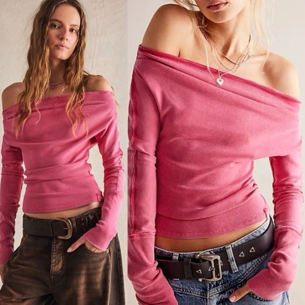 NWT Free People Gigi Long-Sleeve